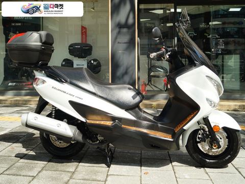 스즈끼 버그만 200 ABS 2019년식 [복지모터스]  주행거리 7500km  / 옵션 / 대차 카드가능