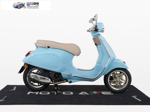베스파 프리마베라 125 ABS 2027년식 [베스파공식]무료배송+카드무이자 ~16개월, 베스파 프리마베라 S 125 스마트키 버전-블루카프리