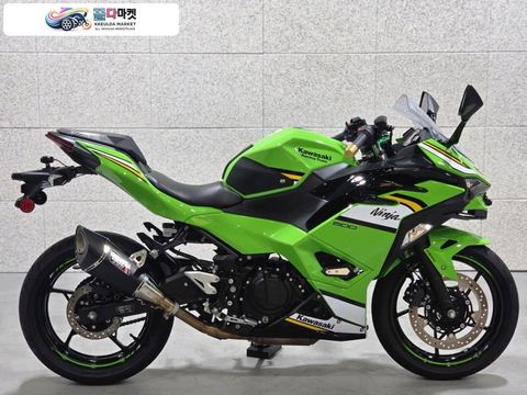 가와사키 닌자 500 R 2025년식 25년식 가와사키 닌자500 요시무라 머플러 신차급 차량 판매 / 대차
