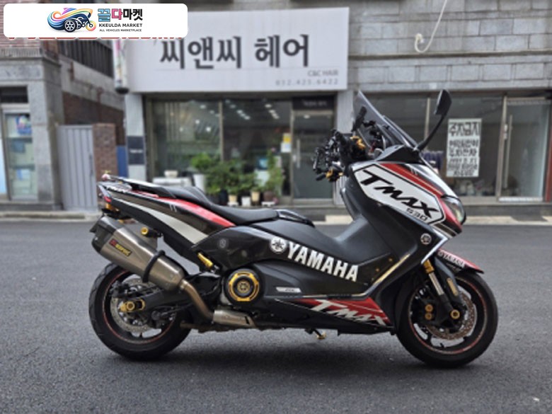 야마하 티맥스 DX 2017년식 인천 티맥스DX 2017년식 8.4만 아크라풀배기 판매