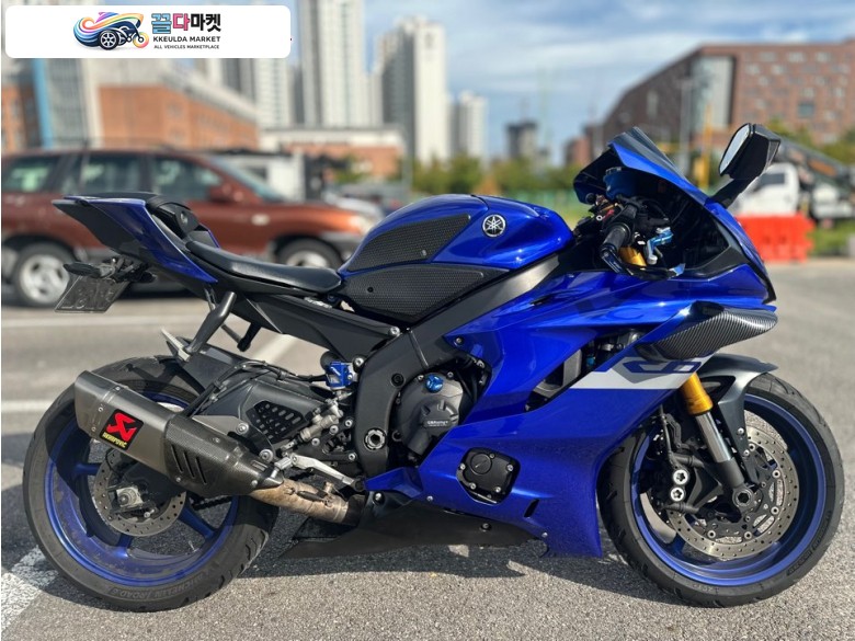 야마하 YZF R6 2018년식 18년식 야마하 R6 아크라 풀배기(구변완료 현재등록상태)