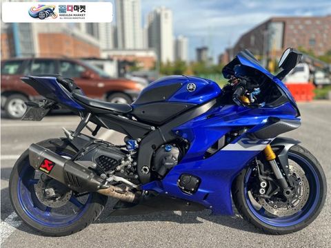야마하 YZF R6 2018년식 18년식 야마하 R6 아크라 풀배기(구변완료 현재등록상태)