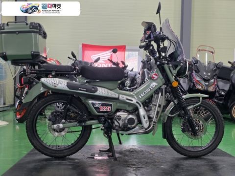 혼다 헌터커브 125 2024년식 혼다 헌터커브(CT125)24년식 1만km 준튜닝 최저가 판매합니다