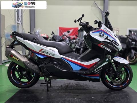 BMW C 650 스포츠 2017년식 BMW C650S 17년식 아크라포빅 구변완료 방탄데칼시공 최저가 판매합니다