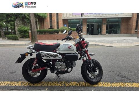 혼다 몽키 125 ABS 2024년식 몽키  비상등작업 사이드미러연장 키타코로우시트