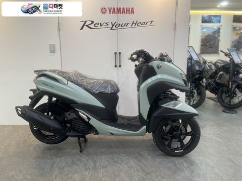 야마하 트리시티 125 S 2026년식 [야마하 4S DEALER 중구점] 2026 NEW 트리시티125 신차 / 네츄럴 그린 컬러 / 출시기념 프로모션 진행 / 카드최장할부 60개월 가능 / 즉시출고가능