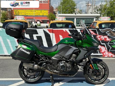 가와사키 버시스 1000 SE 2019년식 당일등록 가능한 2019년식 27000km 관리잘된 버시스1000SE 제1금융권 현금할부 및 신용카드가능 가와사키 부산점 SN바이크