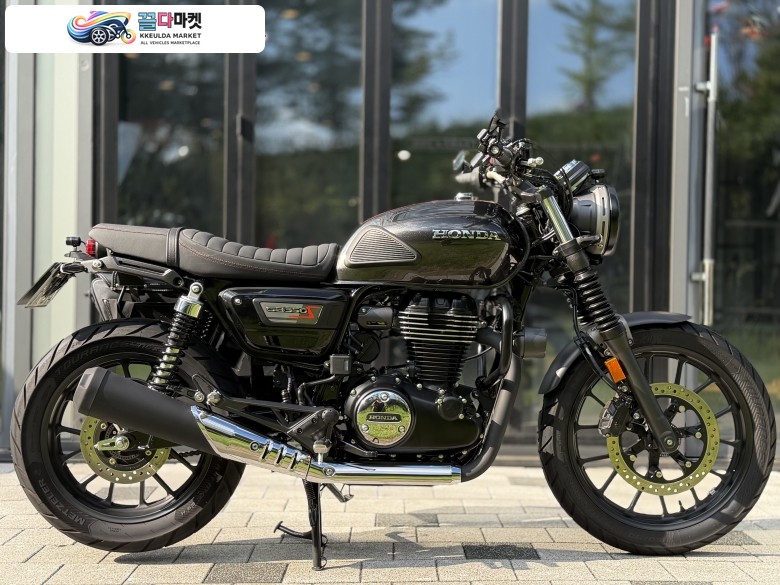 혼다 GB 350 S 2026년식 다양한 옵션에 짧은키로수 옵션 150만원 들어간 신차급 매물