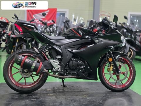 스즈끼 GSX R 125 ABS 2025년식 스즈키GSXR125 25년식 8천km 신차급 깔끔한 셋팅 최저가 판매합니다.