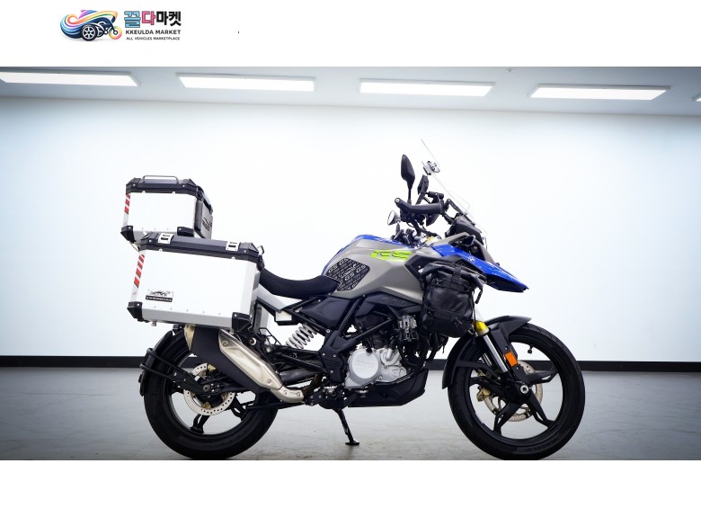 BMW G 310 GS 2020년식 [ 매버릭바이크 ] / 3,800km 저주행에 3박스 풀세팅! BMW G310GS 판매합니다.