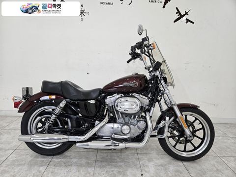 할리데이비슨 883 슈퍼로우 2019년식 19년 키로수좋고883 저렴하게 타세요~