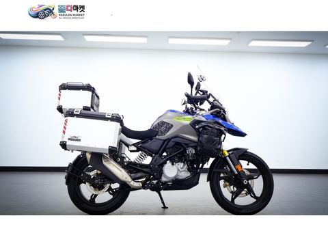 BMW G 310 GS 2020년식 [ 584바이크 ] / 3,800km 저주행에 3박스 풀세팅! BMW G310GS 판매합니다.