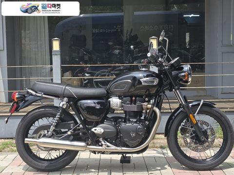 트라이엄프 본네빌 T100 2024년식 당일이전가능 트라이엄프 본네빌 T100 2024년식 짧은실키로수 차량 판매