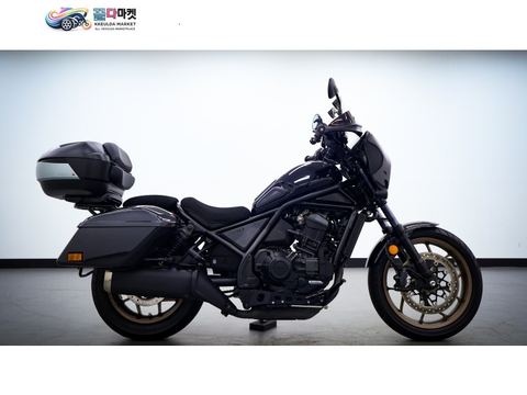 혼다 레블 1100 T DCT 2024년식 [ 584바이크 ] / 24년식 5,100km! 포워드스텝·탑박스까지 갖춘 혼다 레블1100 T DCT 판매합니다.