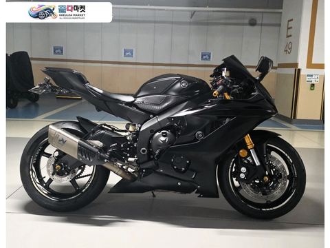 야마하 YZF R6 2019년식 [2019 R6] 아크라포빅 레이저각인 풀배기 / 구조변경 완료 / 50,464km