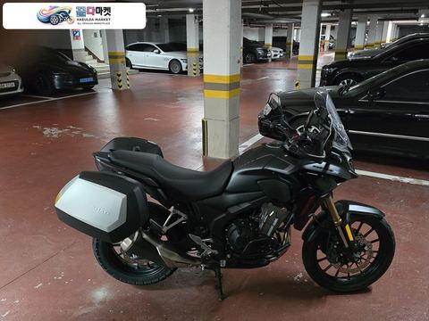 혼다 CB 500 X 2023년식 23년식 혼다 CB500X 1인 박스 오픈 사용.