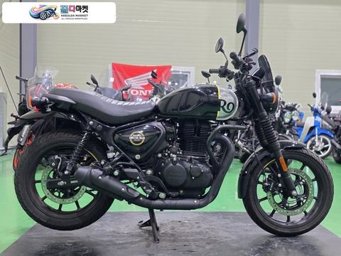 로얄엔필드 헌터 350 2023년식 로얄엔필드 헌터350 23년식 3천km 블랙박스2채널 연식대비 짧은키로수 최저가 판매합니다