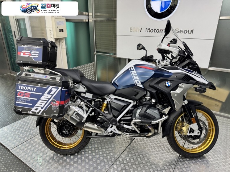 BMW R 1250 GS 2023년식 [BMW 인증 중고] 신동급 최저 주행거리 옵션 다수 장착