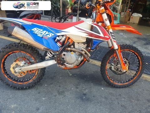 KTM 350 EXC F 식스데이 2017년식 350판매합니다.
