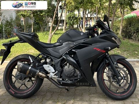야마하 YZF R3 2017년식 YZF R3 17년 무광검정 판매