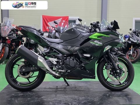 가와사키 닌자 500 R 2025년식 신차보증) 가와사키 닌자500 25년식 6천km 깔끔한셋팅 최저가 판매합니다.