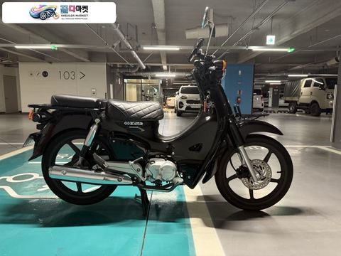 혼다 슈퍼 커브 110 2024년식 24년식 혼다 슈퍼커브 110 올블랙 3,4xx km