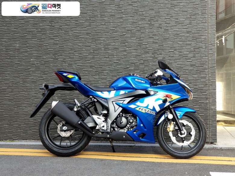 스즈끼 GSX R 125 ABS 2023년식 몽키바이크 - 23년식 스즈키 GSX-R125ABS (99.9%신차!1인신조!무사고!무꿍!214KM주행!완전신차!) 오토바이매입!대차가능!전국바이크매입!