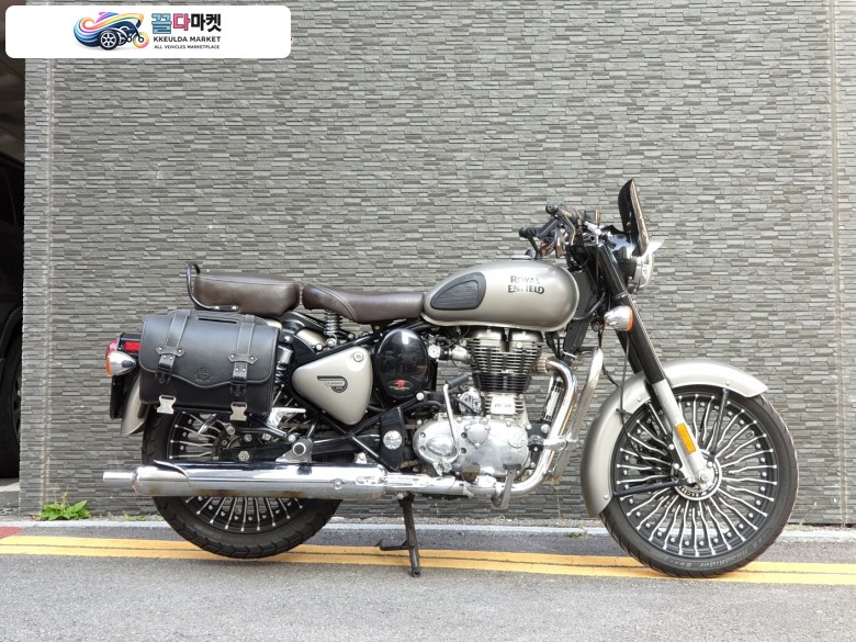 로얄엔필드 클래식 500 EFI 2019년식 몽키바이크 - 19년식 로얄앤필드 클래식500EFI ABS (S+급!무사고!1만1천실키로!옵션다수!점검완료!) 오토바이매입!대차가능!전국바이크매입!