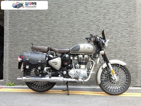 로얄엔필드 클래식 500 EFI 2019년식 몽키바이크 - 19년식 로얄앤필드 클래식500EFI ABS (S+급!무사고!1만1천실키로!옵션다수!점검완료!) 오토바이매입!대차가능!전국바이크매입!