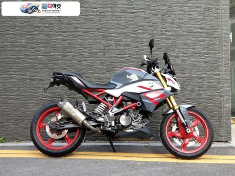 BMW G 310 R 2021년식 몽키바이크 - 21년식 BMW G310R (S+급!무사고!1만7천실주행!에로우&구변!점검완료!) 오토바이매입!대차가능!전국바이크매입!