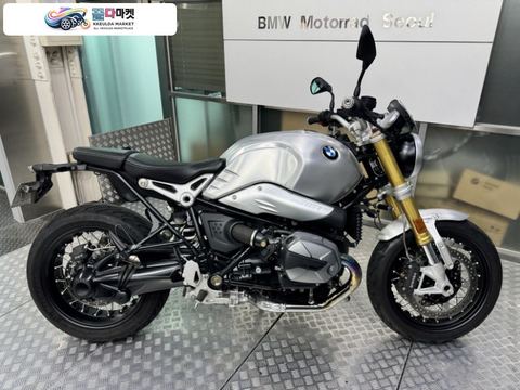 BMW R 나인 T 2022년식 [인증 중고] 깔끔한 순정형 EU5 옵션719 알루미늄컬러 , 짧은 주행거리 , 명의 이전 가능