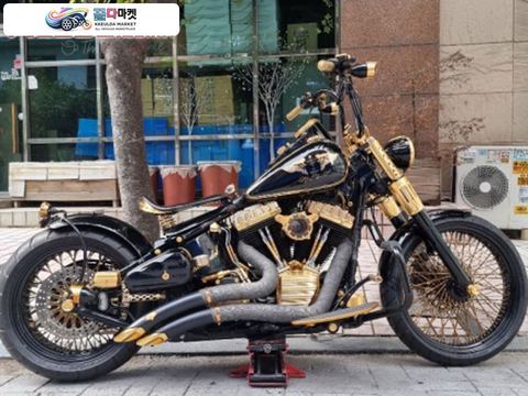 할리데이비슨 소프테일 슬림 2013년식 할리데이비슨 2013년 소프테일 슬림(abs) bobber 금도금 커스텀