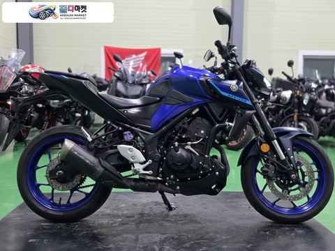 야마하 MT 03 2024년식 야마하MT03 24년식 2만km 지넷 블랙박스 2채널 최저가 판매합니다