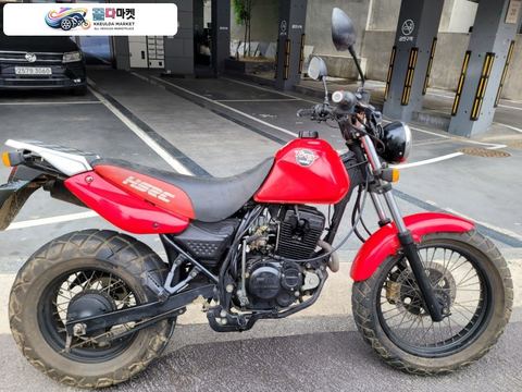 KR/S&T/효성 트로이 125 2002년식 상남자  오프로드 스타일    효성 트로이 125cc 바이크 판매합니다