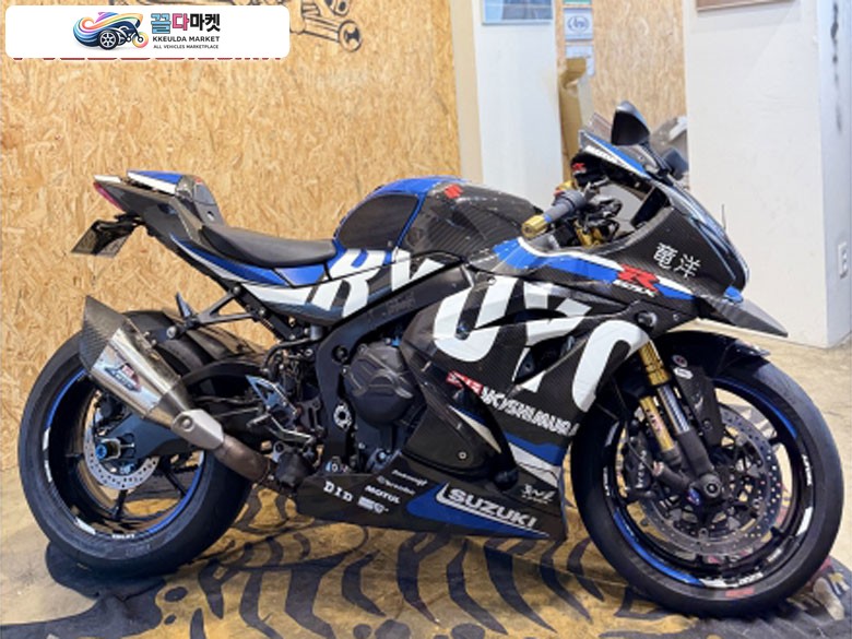 스즈끼 GSX R 1000 R 2021년식 년식대비 키로수 짧은 2021년식 스즈키 GSX-R1000R 판매합니다!
