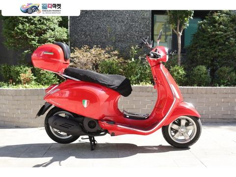 베스파 프리마베라 125 V3 2015년식 2015 베스파 프리마베라 레드 차량 판매합니다
