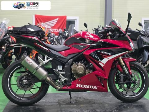 혼다 CBR 500 R 2023년식 혼다CBR500R 23년식 마블배기 구조변경완료 블박2채널 1만km짧은키로수 최저가판매합니다.