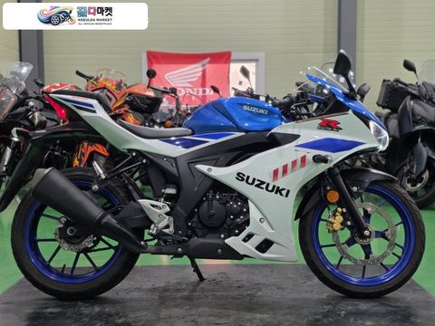 스즈끼 GSX R 125 ABS 2025년식 스즈키GSXR125 25년식 9천km  깔끔한 셋팅 최저가 판매합니다.
