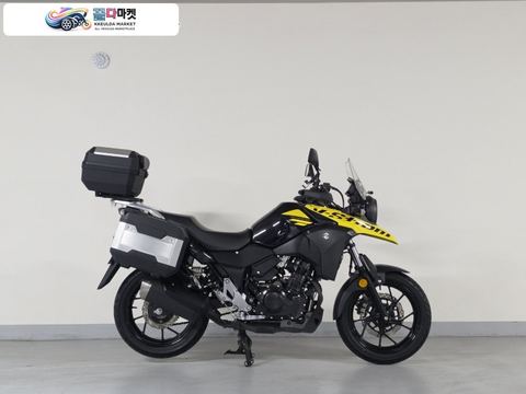 스즈끼 브이 스트롬 250 ABS 2018년식 18년식 스즈키 브이스트롬250 ABS 옐로우 S+신차급 1인소유 3무차량 짧은키로수 판매대차