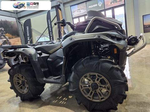 캔암 아웃랜더 1000 X MR 2026년식 MUD ATV 끝판왕 캔암 아웃랜더 X MR1000 입니다. 24키로 주행!!! 무늬만 중고 신차컨디션