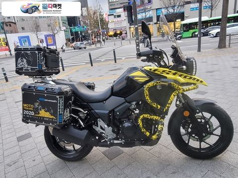스즈끼 브이 스트롬 250 ABS 2018년식 영원한 명차 스즈키브에스트롬250팝니다.