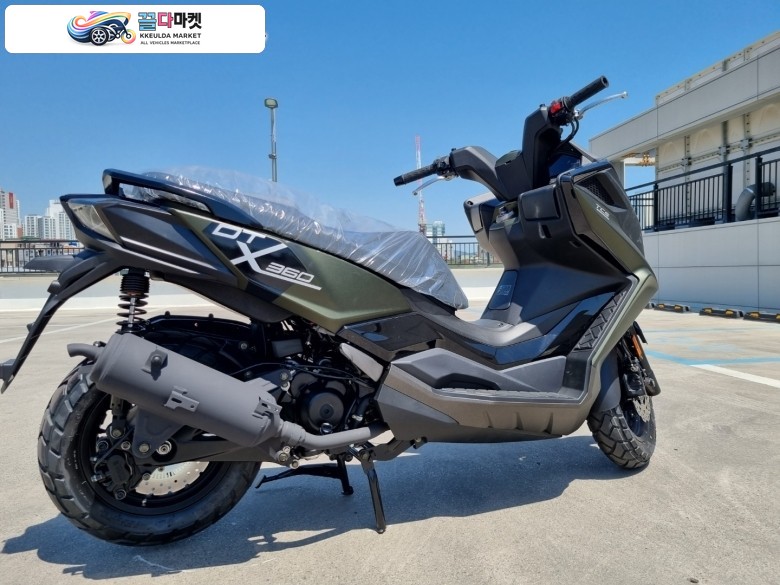 킴코 DT X 360 2022년식 울산 ok모터뱅크(킴코대리점) 22년식 강력하고 독창적인 유로5형 킴코DT X360,125~특별행사~핫!핫!클릭!!