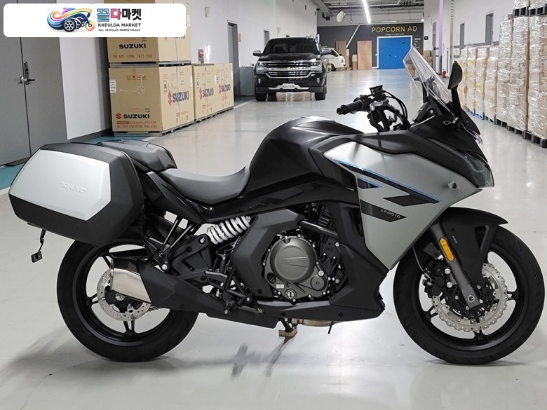 CF모토 650 GT 2023년식 ［동서울모터랜드-매입대차］CF모토 650GT 23년식 블랙입고! *SHAD사이드박스별도 (카드무이자 유선상담 최장 22~36개월할부!)