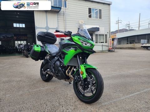 가와사키 버시스 650 2022년식 [신차] Kawasaki / 가와사키버시스650 22년_순정탑케이스 사이드패키지 프로모션 50%할인제공