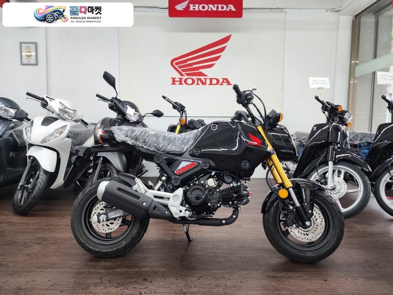 혼다 MSX 125 그롬 2023년식 2024년(혼다코리아)MSX125Grom 신차 선착순 사전예약 실시합니다.
