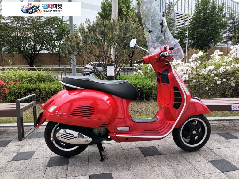 베스파 GTS 125 슈퍼 2012년식 드라이브애드/DA-067/베스파/GTS125super/2012년식/18,184km /자체 할부 판매