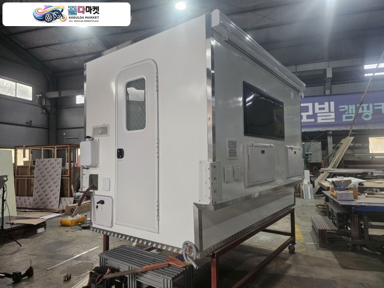 자작캠핑카 기타차량 2024년식 벙커없는 트럭캠퍼
