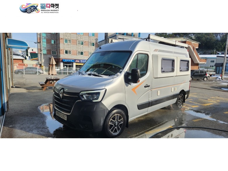 자작캠핑카 마스터 2021년식 르노마스터 제일모빌 캠핑카 상태 최상, 짧은 주행거리 판매