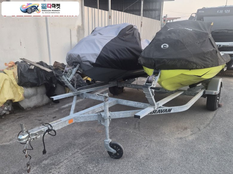 수입제조사 기타 2021년식 카라반 더블 트레일러팝니다