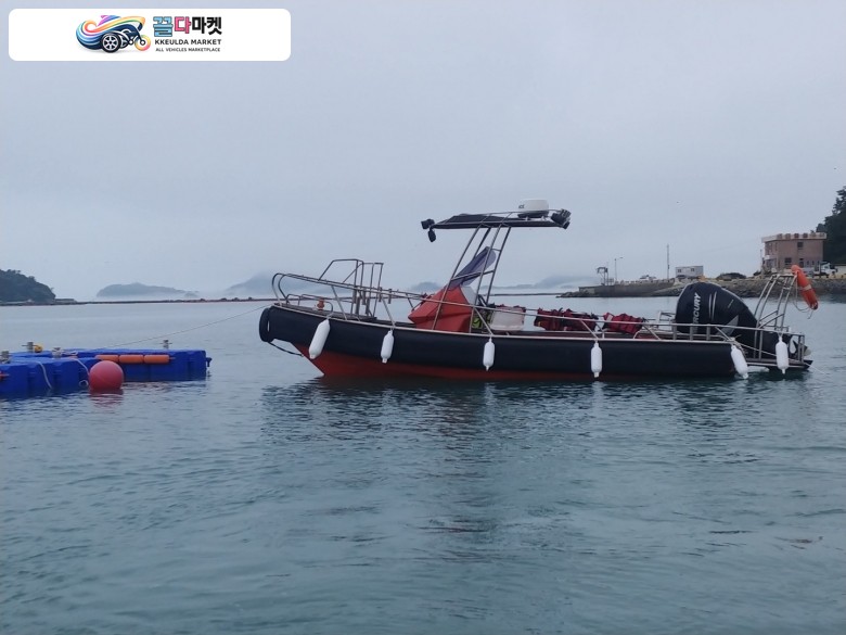 K보트 콤비보트 2012년식 해수부 고속단정 머큐리300마력